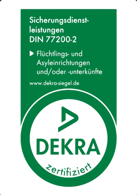 DEKRA Siegel Sicherungsdienstleistungen DIN 77200-2