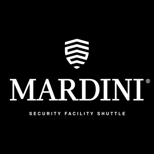 Mardini Logo auf schwarzem Grund